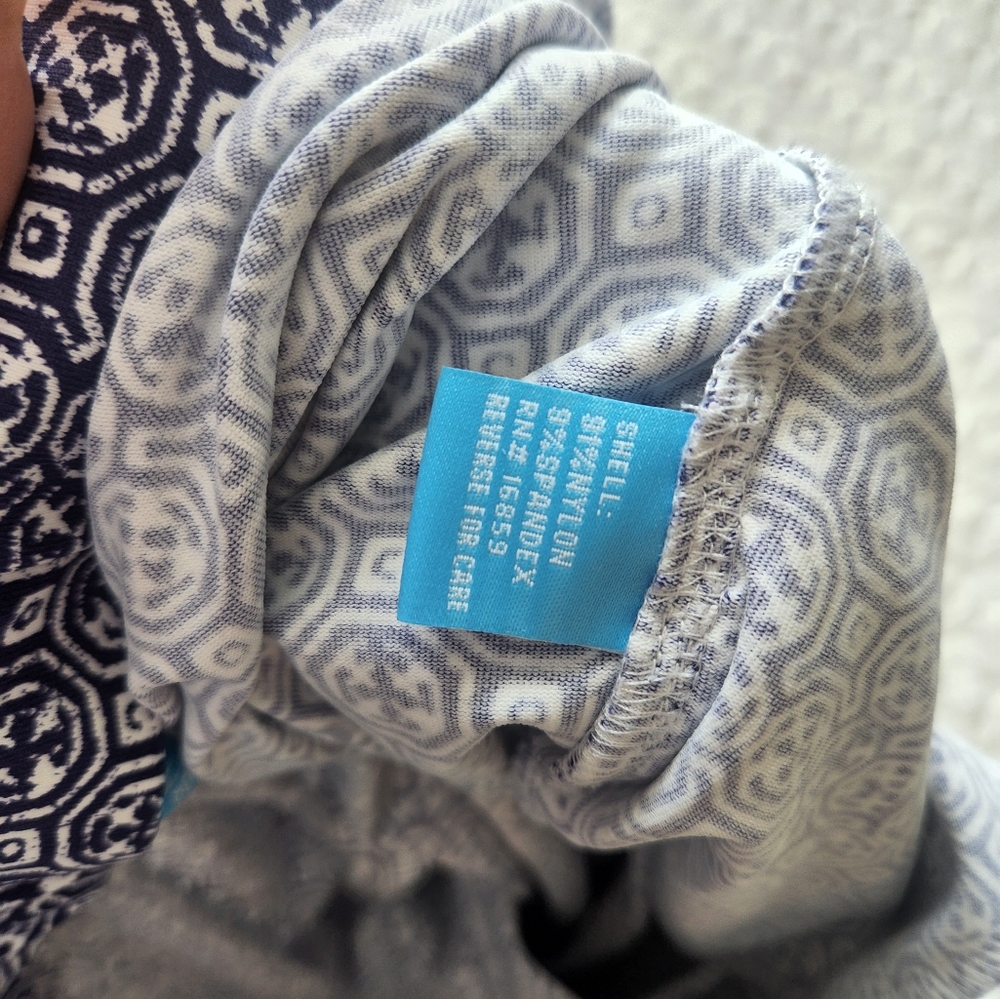 J.Mcmaghlin Blue Patterned Pants - image 8